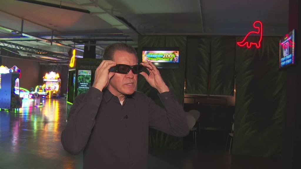 Erster Hologramm-Zoo im deutschsprachigen Raum in Zug eröffnet