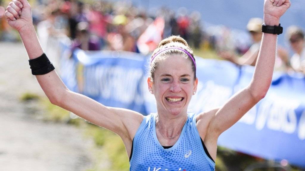Martina Strähl stellte beim Jungfrau-Marathon einen Streckenrekord auf