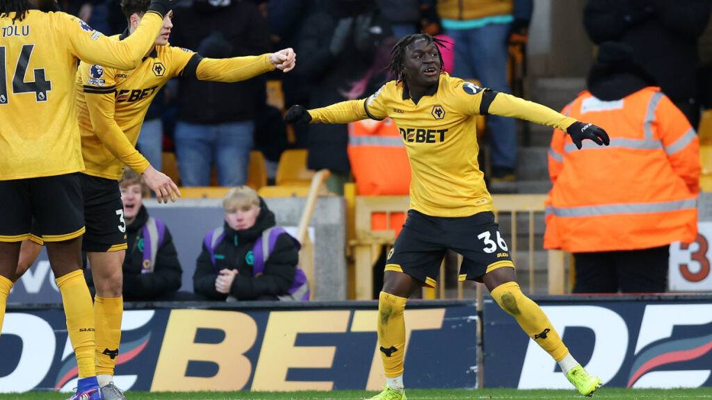 Die Wolverhampton Wanderers können doch noch gewinnen: Mateus Mané & Co. siegen in der 20. Runde der Premier League erstmals