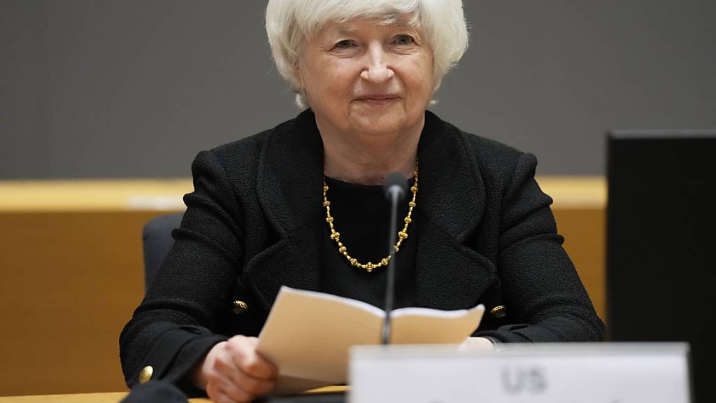 Die amerikanische Finanzministerin Janet Yellen warnt nachdrücklich vor einer Finanzkrise, sollte die Schuldengrenze der USA nicht erhöht werden. (Archivbild)