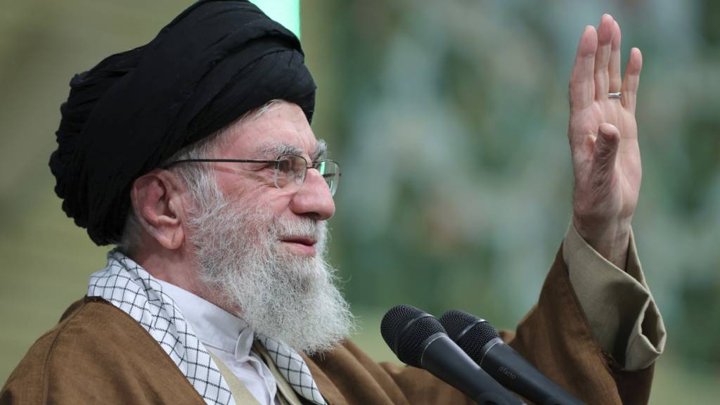 Irans Religionsführer Ajatollah Ali Chamenei. Foto: Uncredited/Office of the Iranian Supreme Leader/AP/dpa - ACHTUNG: Nur zur redaktionellen Verwendung im Zusammenhang mit der aktuellen Berichterstattung und nur mit vollständiger Nennung des vorstehenden Credits