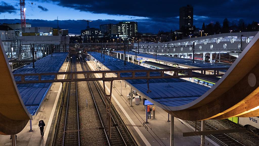 Der Bahnverkehr im Bahnhof Bern war unterbrochen. (Archivbild)