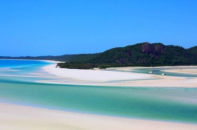 Whitehaven beach, Australien