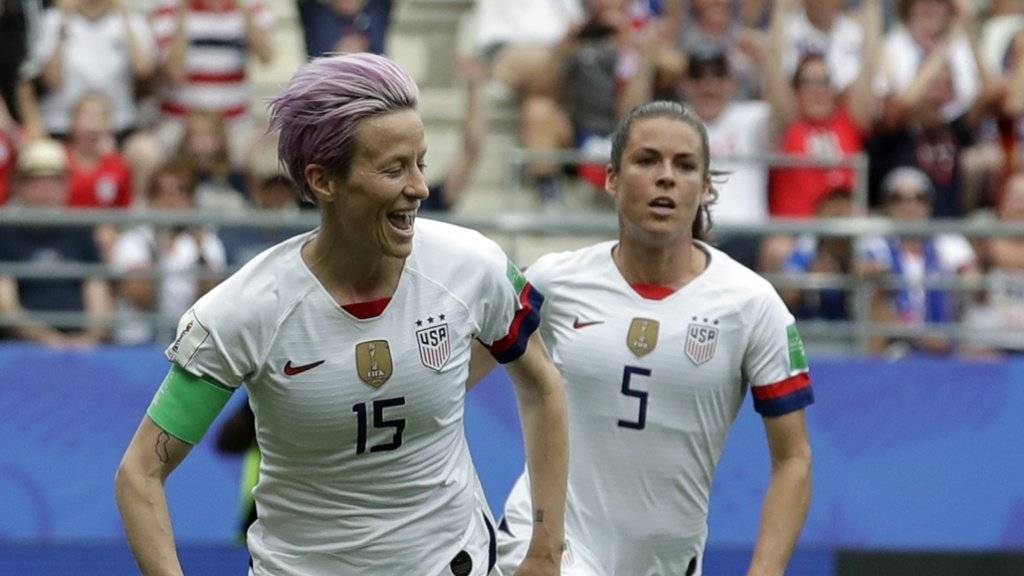Erfolgreich an der WM, aber kein Bock auf Präsident Trump: US-Captain Megan Rapinoe