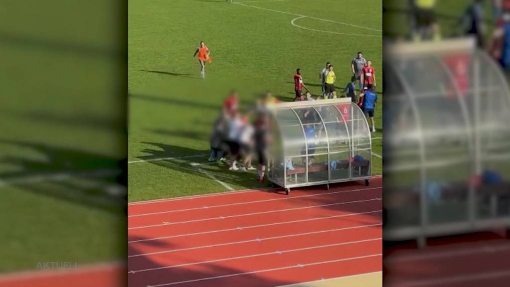 Spielabbruch wegen einer Schlägerei im Kleinholz 