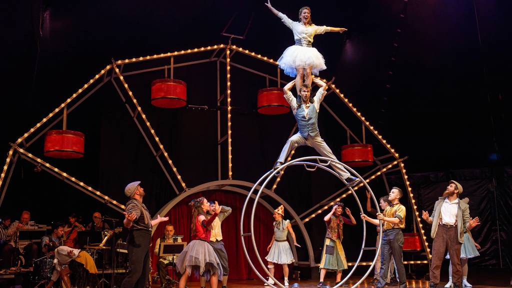 Der Circus Monti ist derzeit mit ihrem neuen Programm «et voilà» auf schweizweiter Tournée.