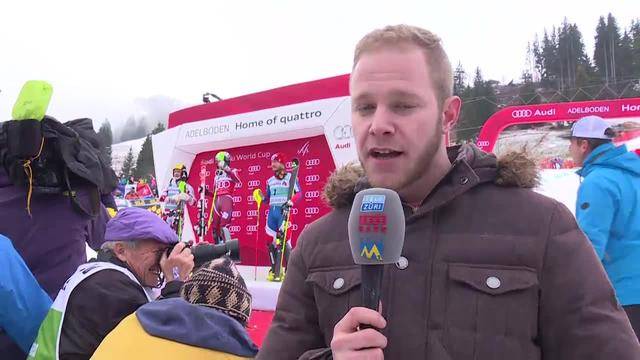 Endlich ein Rennen in Adelboden