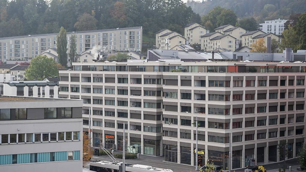 Wohnblöcke im Luzerner Tribschenquartier. (Archivaufnahme)