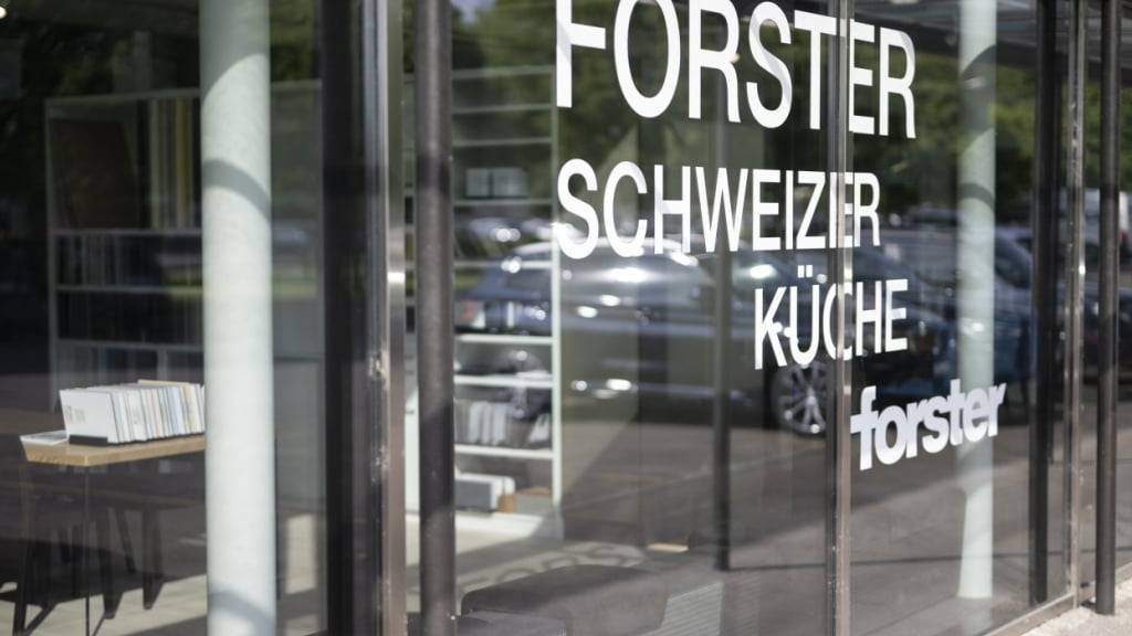 Der Hauptsitz des Küchenbauers Forster Swiss Home in Arbon, aufgenommen am Donnerstag.