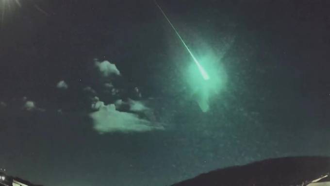 Kometenfragment erhellt Himmel über Spanien und Portugal