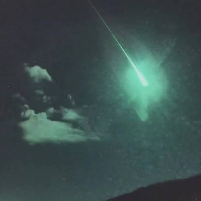 Kometenfragment erhellt Himmel über Spanien und Portugal