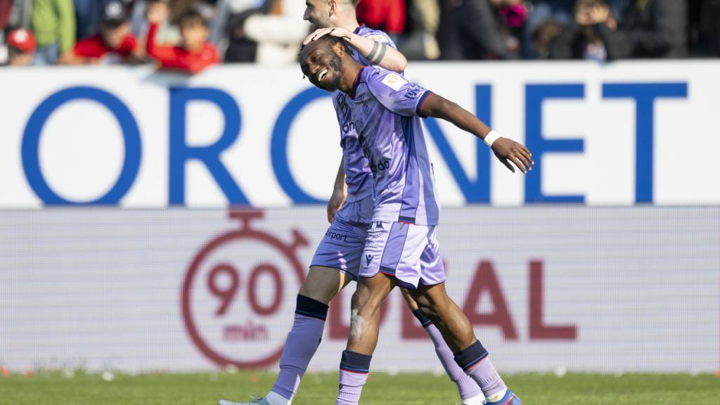 Bénie Traoré war mit einem Tor und einem Assist der Matchwinner der Basler in Winterthur