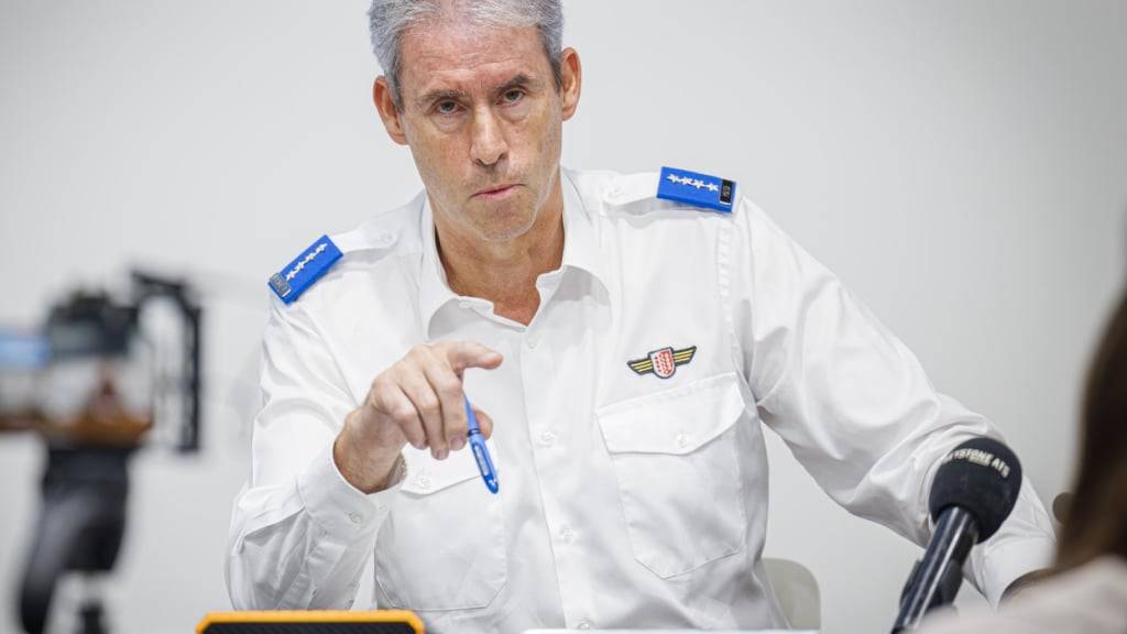 Christian Varone, Kommandant der Walliser Kantonspolizei, macht von seinem Recht Gebrauch, Ende des Jahres in den Ruhestand zu treten. (Archivbild)