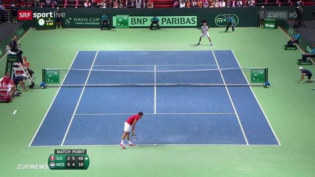 Tennis Schweiz verbleibt in Weltgruppe