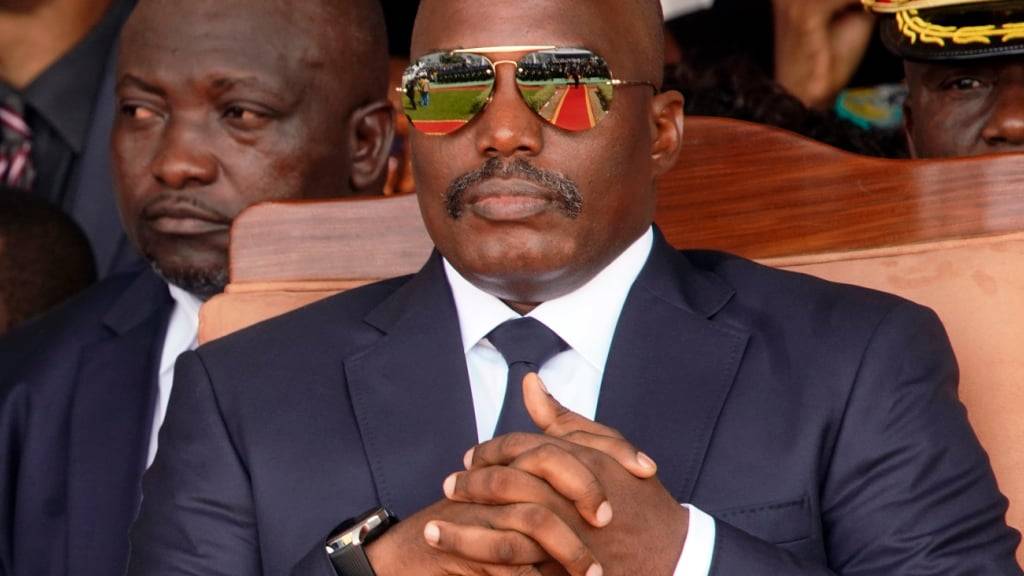 ARCHIV - Kongos Ex-Präsident Joseph Kabila (Archivbild). Foto: Jerome Delay/AP/dpa