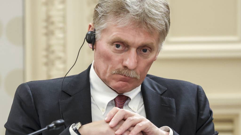 ARCHIV - Der Kreml-Sprecher Dmitri Peskow (Archivbild). Foto: Vyacheslav Prokofyev/Pool Sputnik Kremlin/dpa - ACHTUNG: Nur zur redaktionellen Verwendung und nur mit vollständiger Nennung des vorstehenden Credits