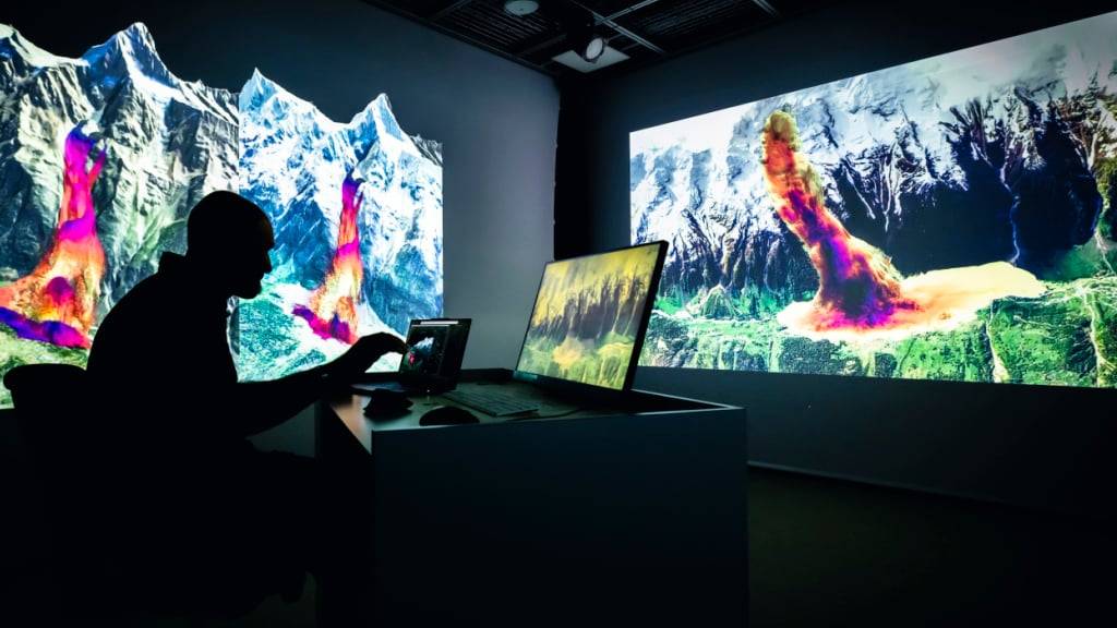 Johan Gaume hat zusammen mit Kolleginnen und Kollegen das neue 3D-Modell entwickelt.