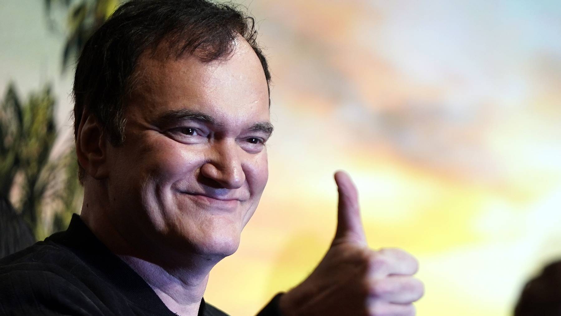 US director Quentin Tarantino gestures during a press conference promoting his movie ‹Once Upon a Time... in Hollywood› in Tokyo, Japan, 26 August 2019. The movie opens in Japanese cinemas on 30 August.