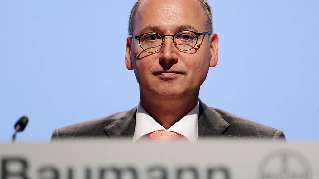 Er nimmt den Marathon Monsanto-Übernahme in Angriff: Bayer-Chef Werner Baumann.