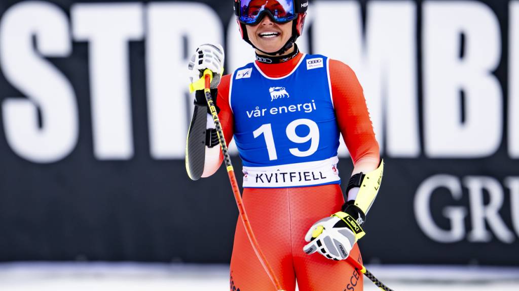 Ein weiteres Ausrufezeichen zum Abschluss der Speed-Saison: Corinne Suter wird in Kvitfjell Zweite