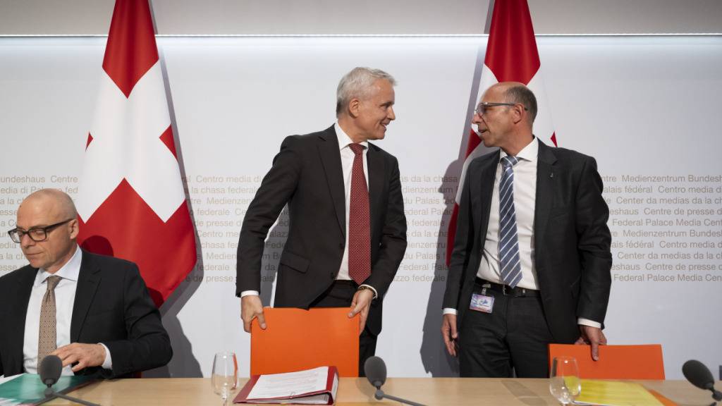 Der Schutzstatus S wird weitergeführt: Diesen Richtungsentscheid haben Bund und Kantone im Juni bei einer Medienkonferenz bekannt gegeben. (Archivbild)