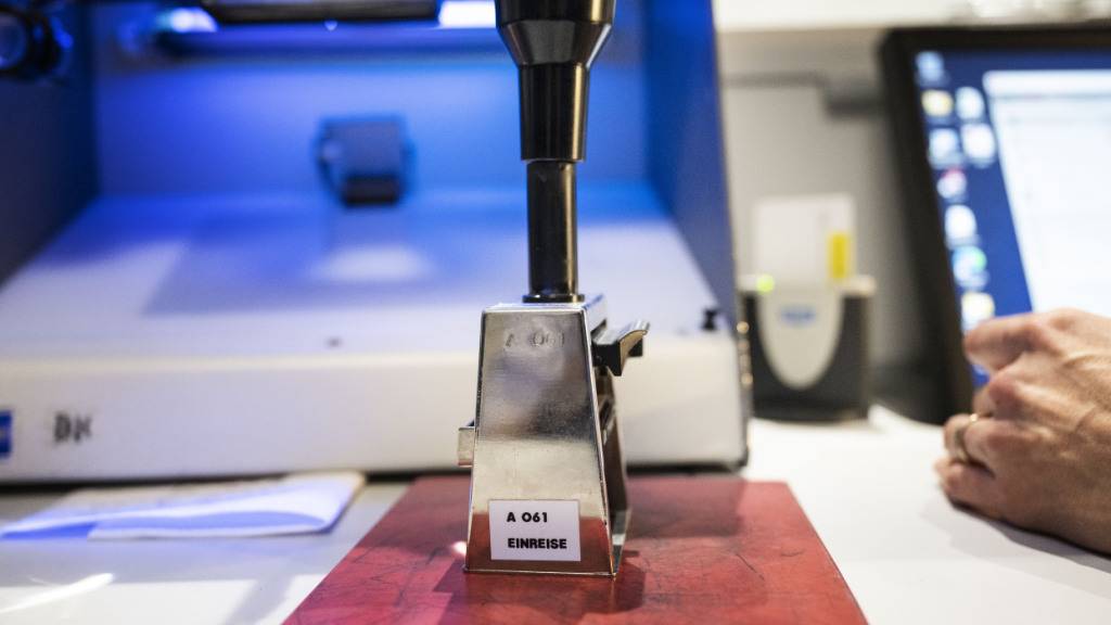 Das neue Grenzsystem EES ersetzt den Stempel im Pass und erfasst neu biometrische Daten in digitaler Form. Die Datenerfassung beansprucht mehr Zeit. (Symbolbild)