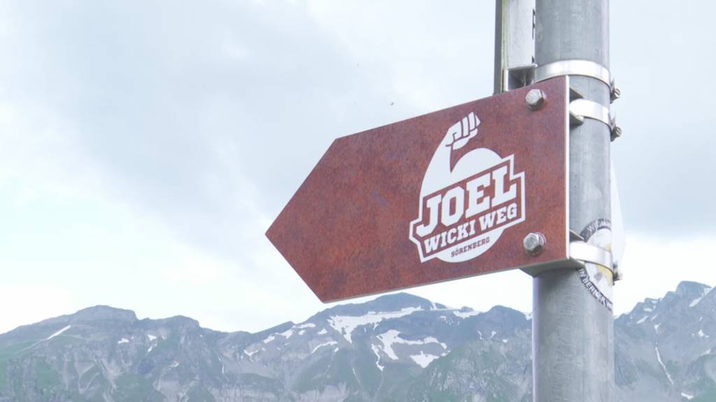 Einweihung von Joel-Wicki-Weg mit Schwingerkönig