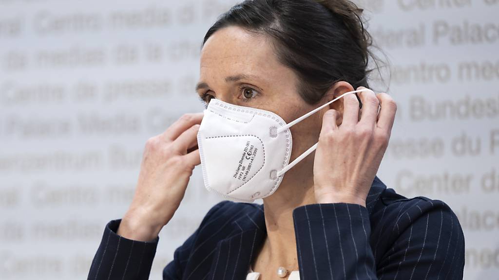 Immer wieder präsentierte die wissenschaftliche Covid-Taskforce des Bundes - im Bild die damalige Präsidentin Tanja Stadler - neuste Erkenntnisse zur Pandemie. In künftigen Krisen will der Bundesrat verstärkt auf die Wissenschaft hören. (Archivbild)