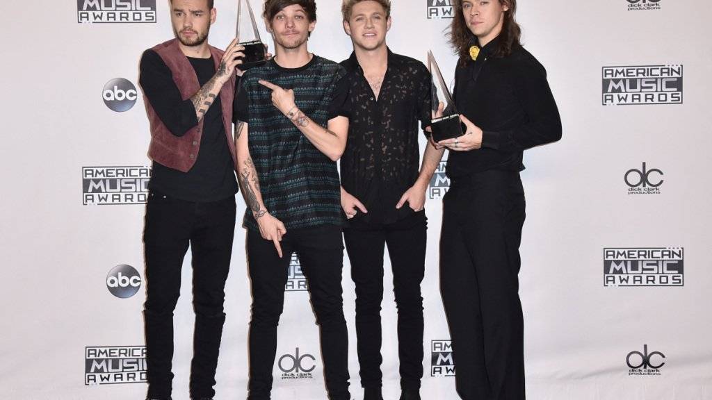 Wieder Sieger: One Direction gewannen bei den American Music Awards die Königskategorie «Künstler des Jahres».