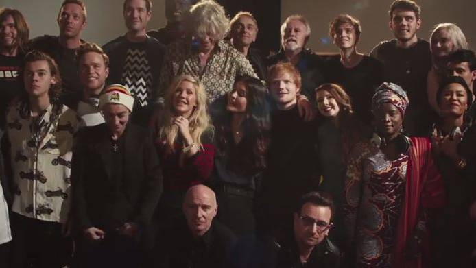 «Band Aid 30» stürmt die Charts