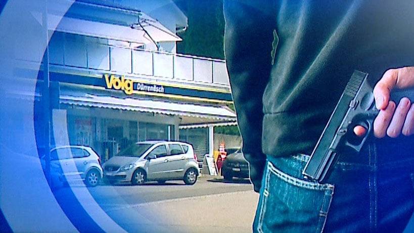 Raubüberfall: In Dürrenäsch überfällt ein Mann eine Volgfiliale