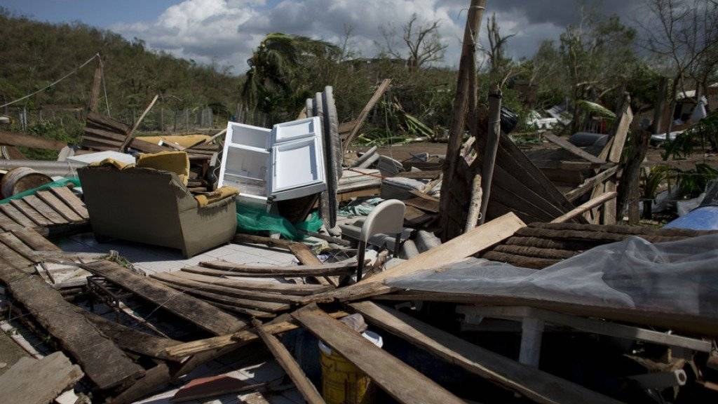 Hurrikan «Patricia» hinterliess Ende Oktober in Mexiko ein Bild der Zerstörung.