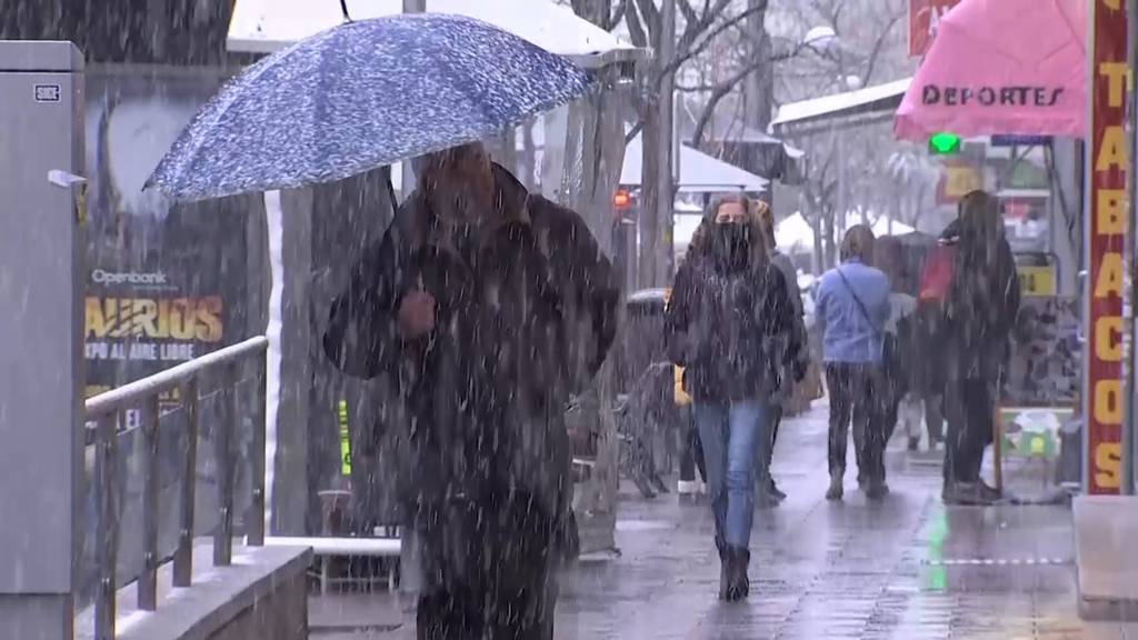 Madrid bereitet sich auf ungewöhnlichen Wintereinbruch vor