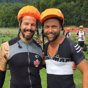 Nick Laederach vor dem Start in die zweite Etappe