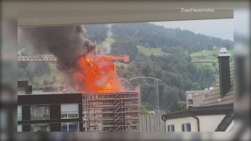 Grosse Betroffenheit der Anwohner nach Explosion in Horw