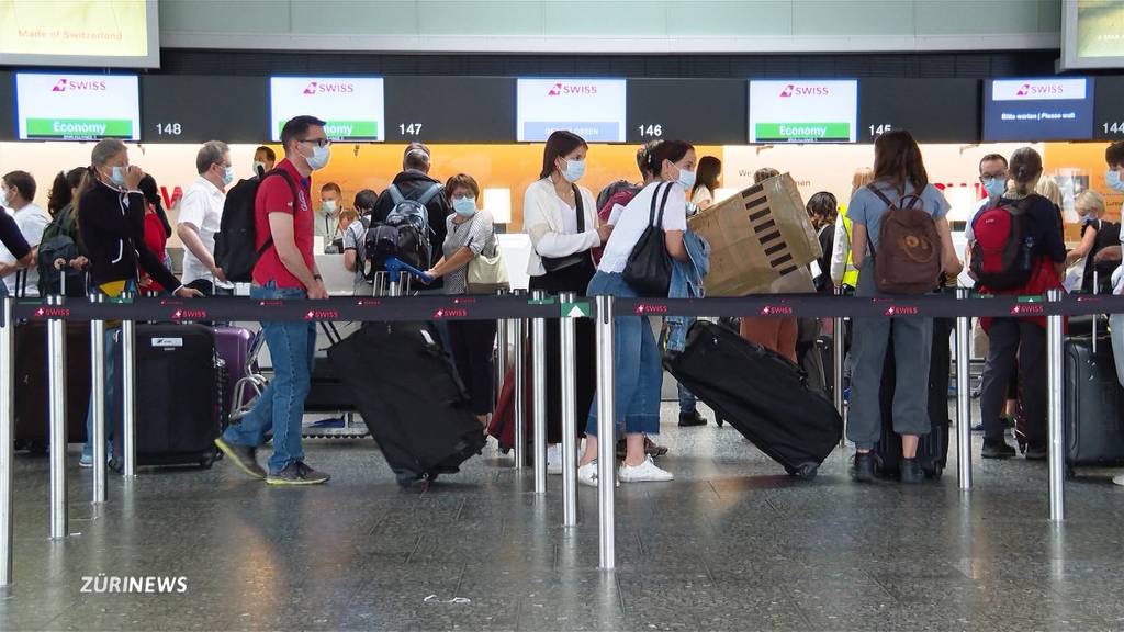 Flughafen Zürich: Sorgenfalten statt Ferienstimmung bei Passagieren