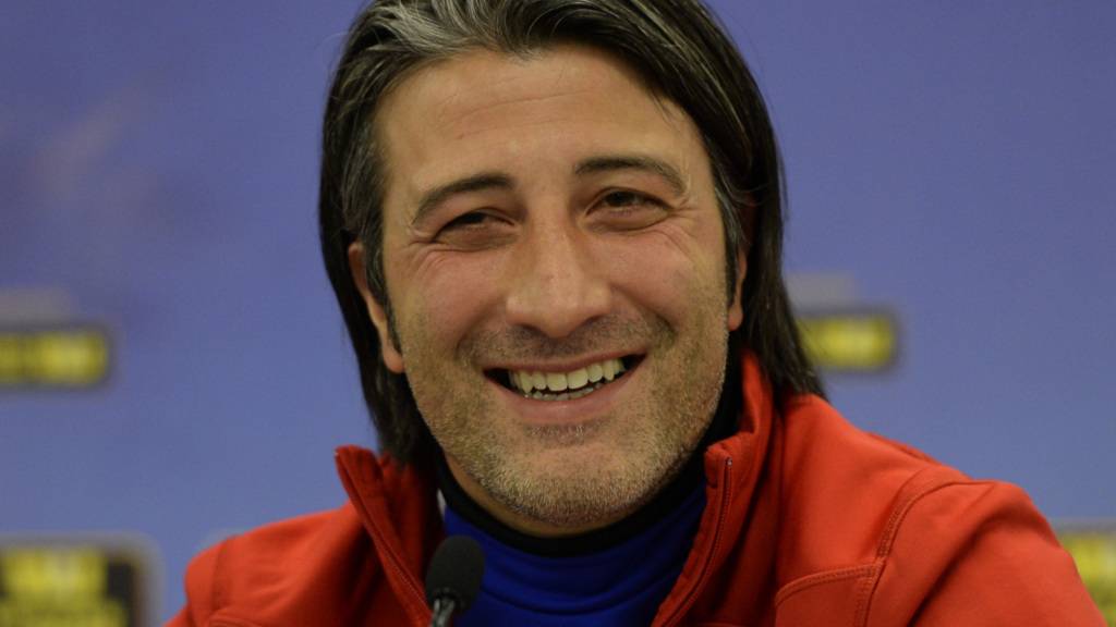 «Die Fans sind eine grosse Unterstützung für uns»: Murat Yakin bedankt sich 2014 als FCB-Trainer indirekt für das fragwürdige Verhalten der Basler Fans in Salzburg