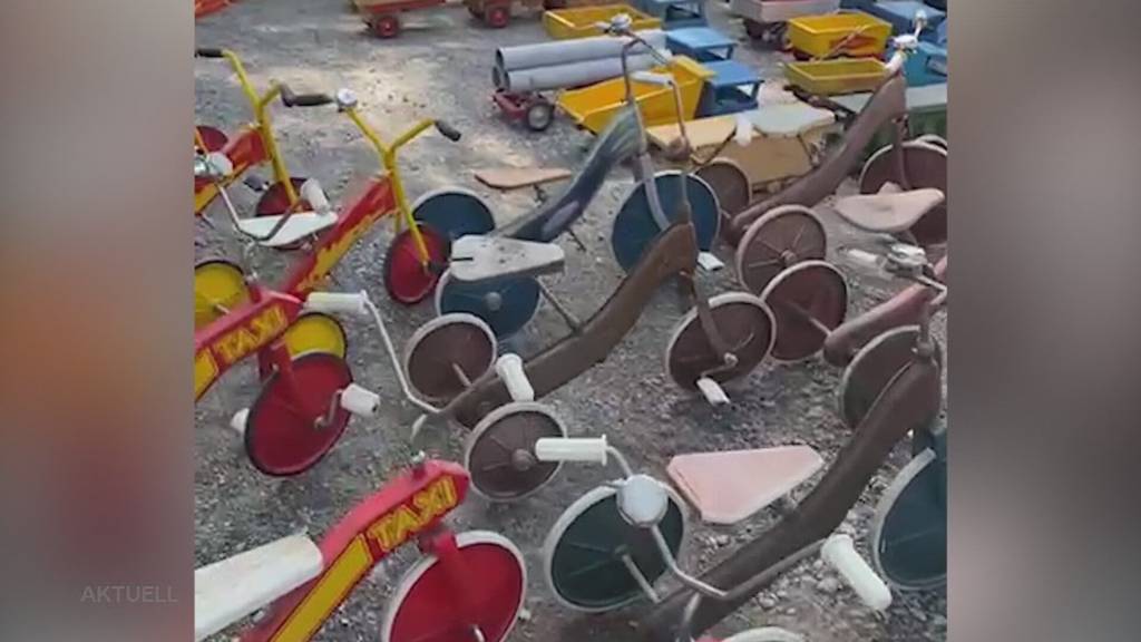 Museum gesucht: Sammler braucht Platz für seine Kinderfahrzeuge