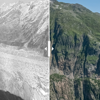 Schweizer Gletscher sind innert 85 Jahren um die Hälfte geschrumpft