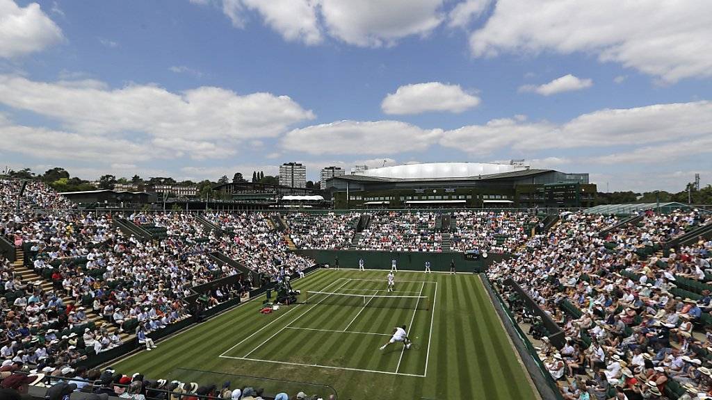 Das Wetter in London zeigte sich auch am dritten Turniertag in Wimbledon von seiner besten Seite