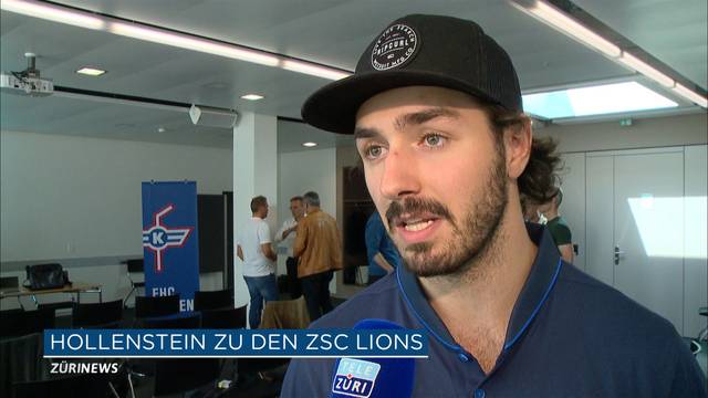 Hollenstein unterschreibt 5 Jahre bei den ZSC Lions