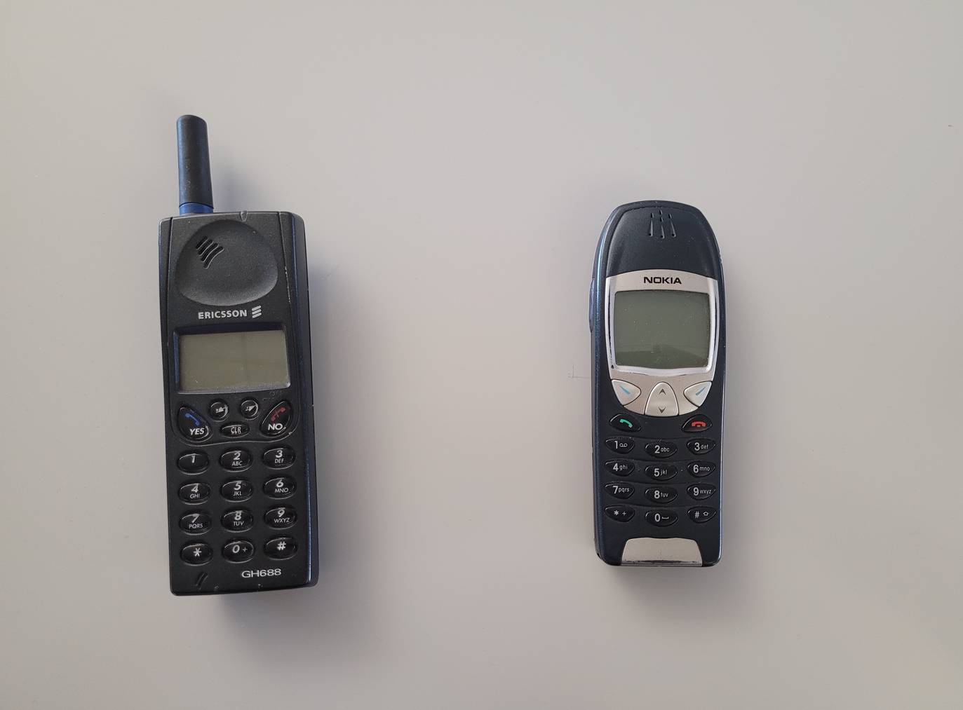 Alte Mobiltelefone werden in Amerika wieder aktuell.
