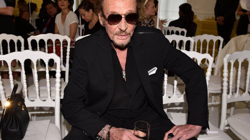 Johnny Hallyday bewegt