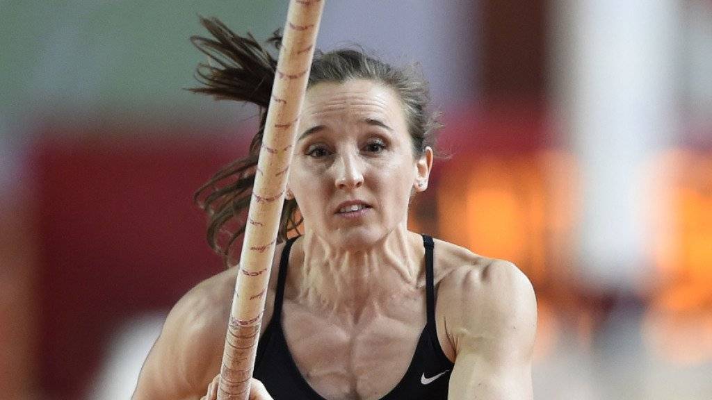 Nicole Büchler stellte an den Hallen-Weltmeisterschaften einen Schweizer Rekord auf