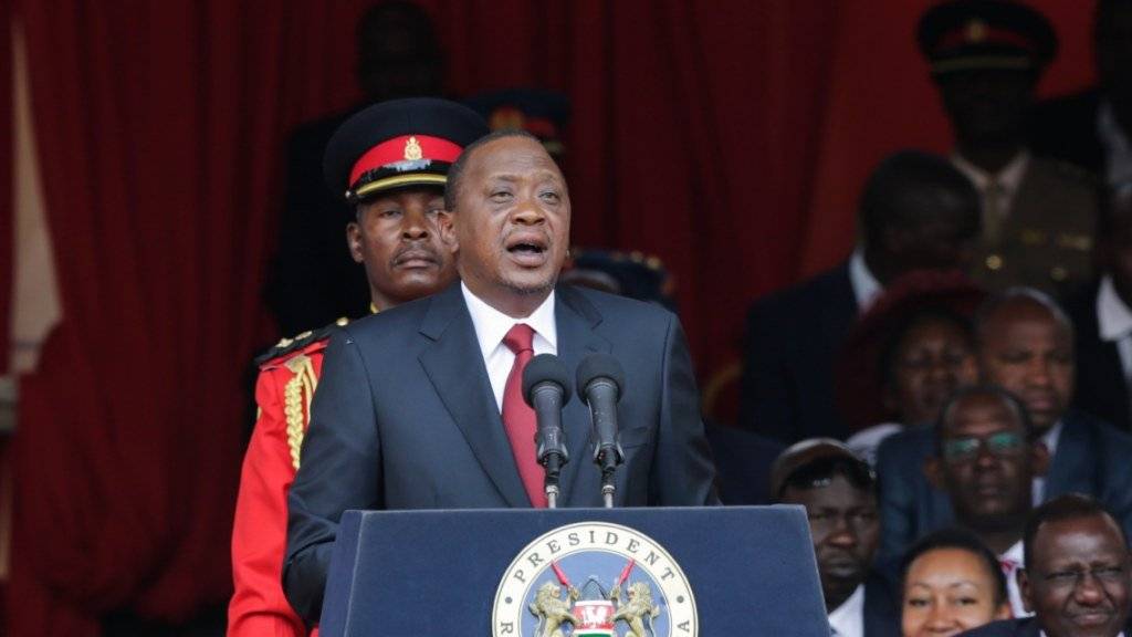 Amtsinhaber Uhuru Kenyatta hat wie erwartet die erneute Präsidentenwahl in Kenia gewonnen. (Archiv)