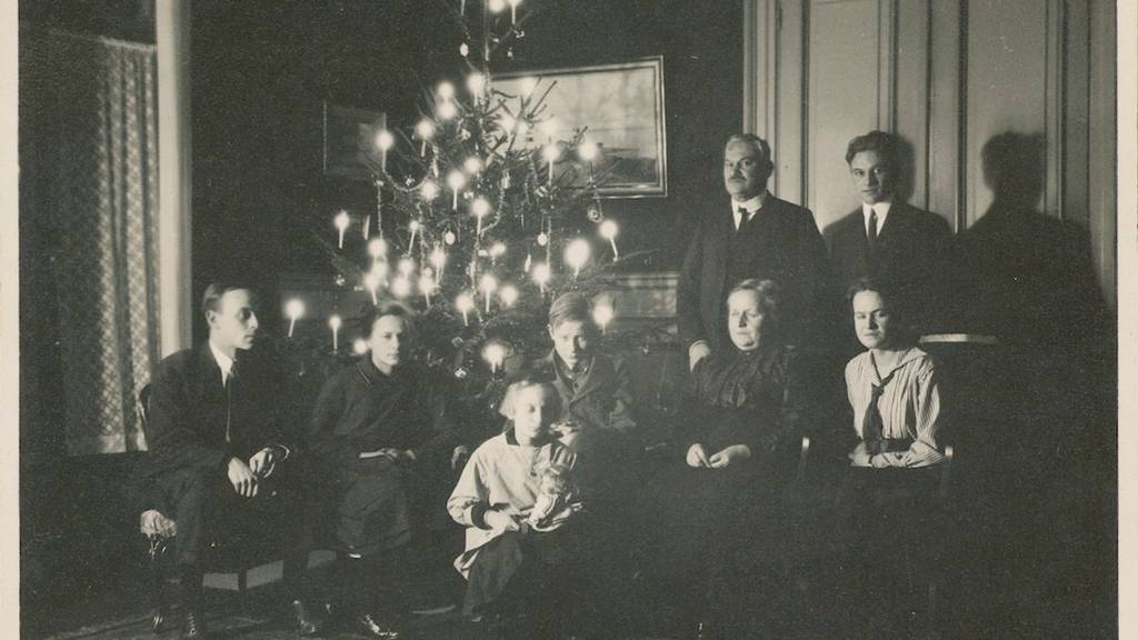 Ein Bild der Familie Schlaepfer des Jahres 1921. (Bild: 1921)