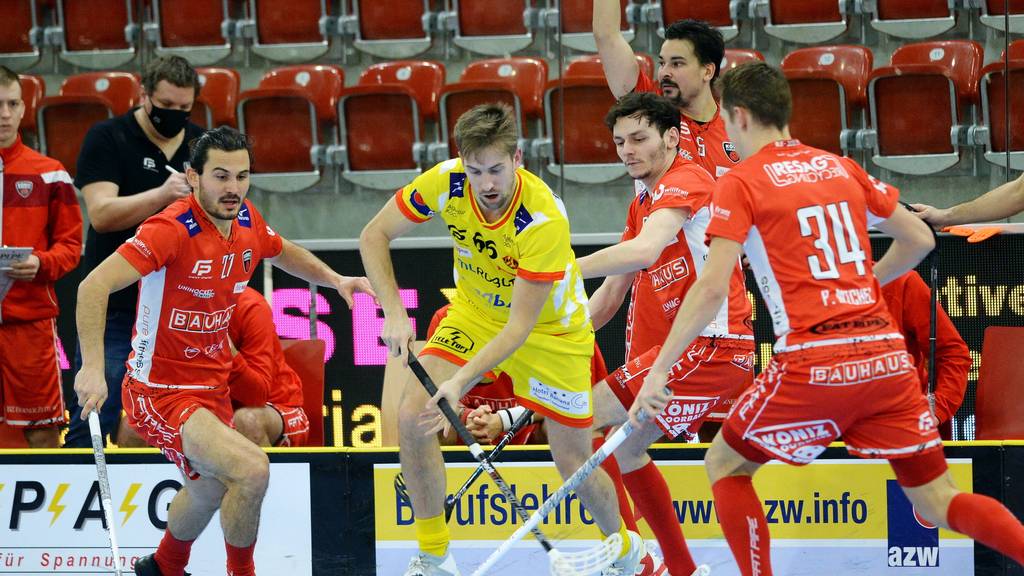 Spitzenduell: Floorball Köniz gegen HC Rychenberg Winterthur