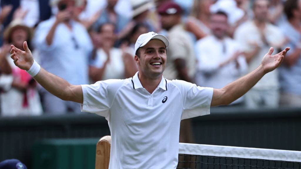 Ungläubiger Jubel: Arthur Fery erreicht in Wimbledon mit einer Wildcard die Viertelfinals