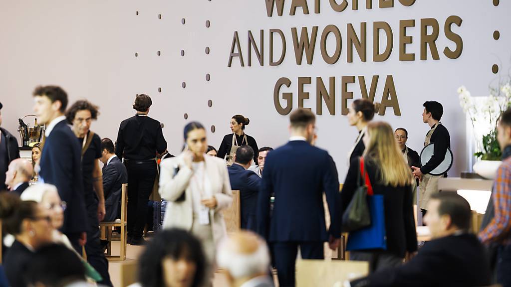 Trotz trüben Aussichten im Vergleich zu den vergangenen Jahren: In Genf öffnete die Uhrenmesse «Watches&Wonders» am Dienstag in den Palexpo-Hallen.