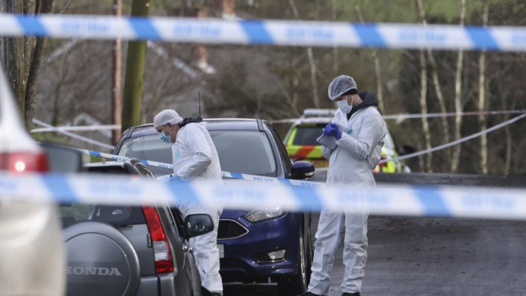 ARCHIV - Im Februar war ein ranghoher Polizist niedergeschossen worden. Foto: Liam Mcburney/PA/AP/dpa